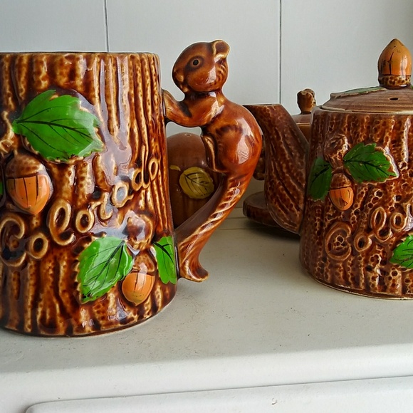 Squirrel/ Chipmunk Colorado tea/ Home Vintage - Picture 3 of 7